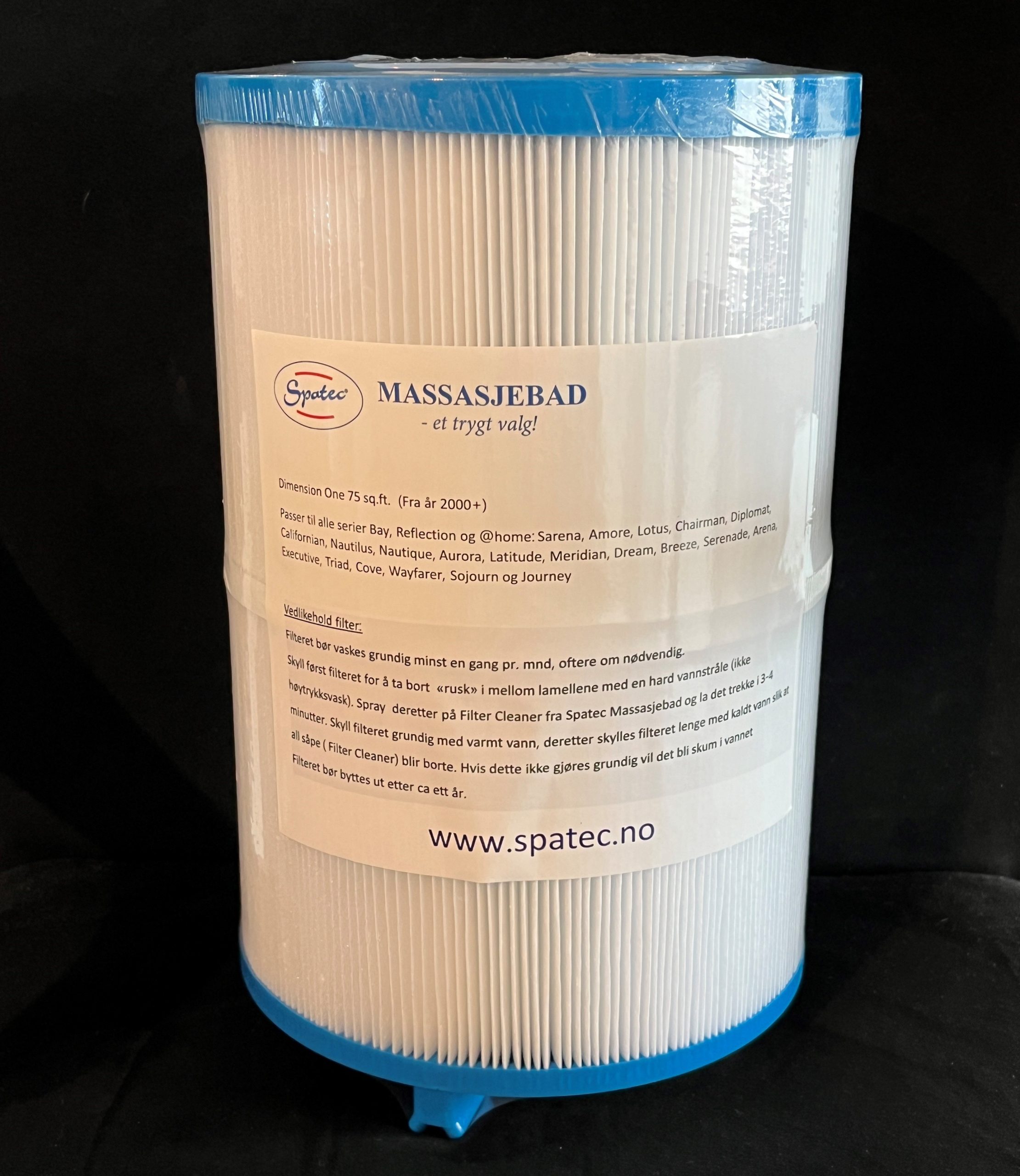 D1 filter 75 sq.ft., klikkfilter, til AFS, Bay, Reflection, @home (fra 2001)