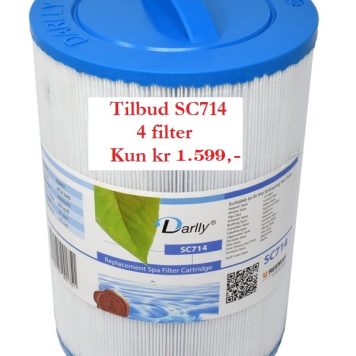 Filter SC714 - Tilbud 4 stk kun kr 1.599,-